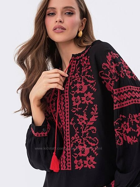 S, M, L стильна вишиванка з бавовни Туреччина