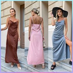 S, M, L сукня атлас