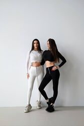 42-44, 44-46 Легінси з блискавкою з утягуючим ефектом