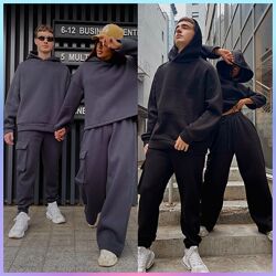 48-50, 52-54 чоловічий костюм тринитка на флісі не кашлатиться