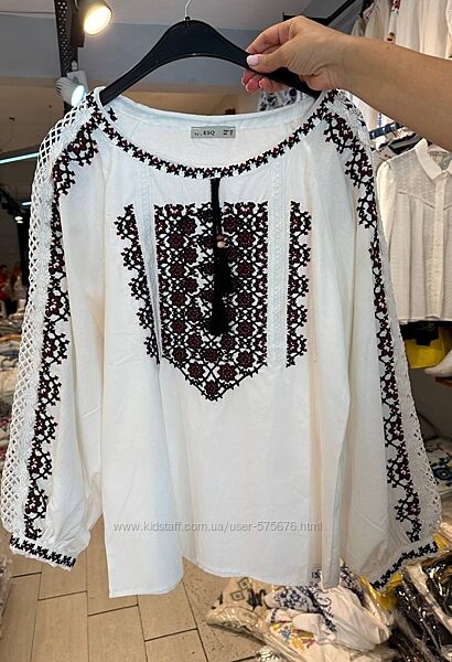 S, M, L блуза вишиванка