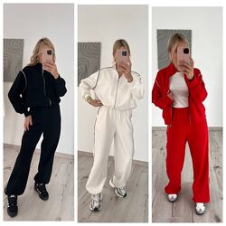 42-44, 46-48, 50-52 комфортний костюм двунитка