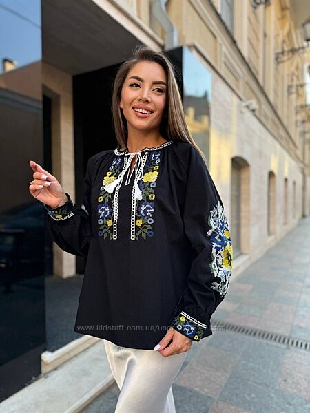 S, M, L блуза вишиванка