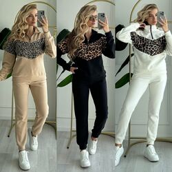 S, М, L, XL Спортивний костюм двосторонній фліс полар