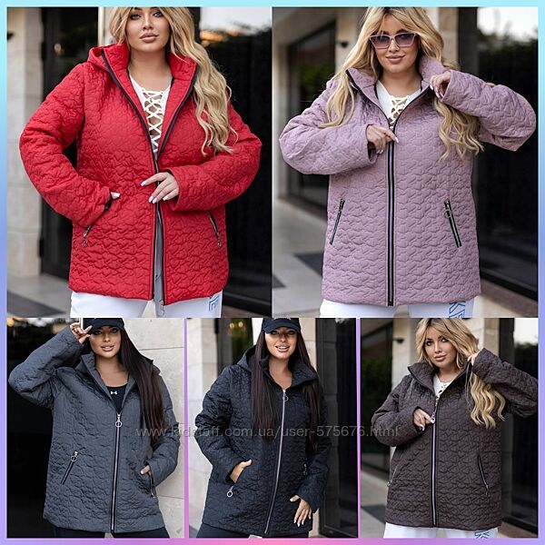 50-52, 54-56, 58-60 куртка плащівка канада, силікон 150