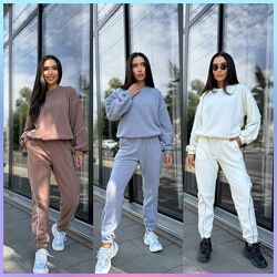 S, М, L, XL Спортивний костюм  двосторонній фліс полар