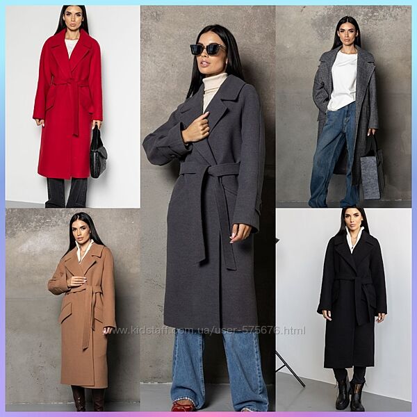 40, 42, 44, 46, 48, 50, 52, 54 пальто півшерсть