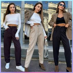 42-44, 46-48, 50-52 брюки класичні костюмка