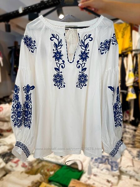 S, M, L блуза вишиванка