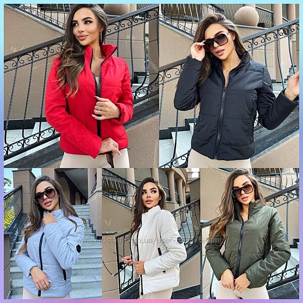 XS-S, M-L, XL-XXL, 3XL-4XL Куртка демісезонна, плащівка Канада, силікон 100