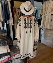 S, M, L сукня з вишивкою вишиванка