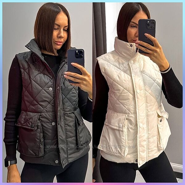 S, M, L, XL жилет плащівка синтепон 150