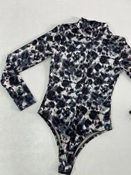 42-46 ефектне Боді на змійці бархат лео