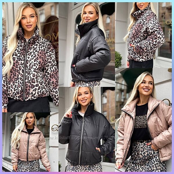 р.40 до 62р. Куртка плащівка, утеплювач силікон 100