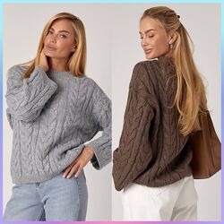 Светр з косами