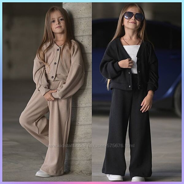 р.122 до 146р. Стильний дитячий костюм ангора