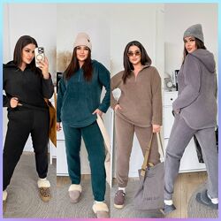 Акція 48-50, 52-54, 56-58 костюм фліс полар