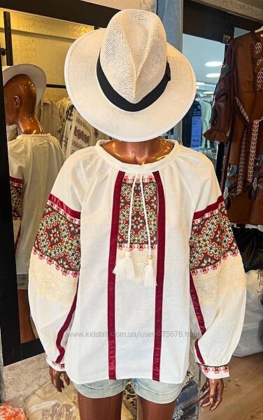 S, M, L блуза вишиванка