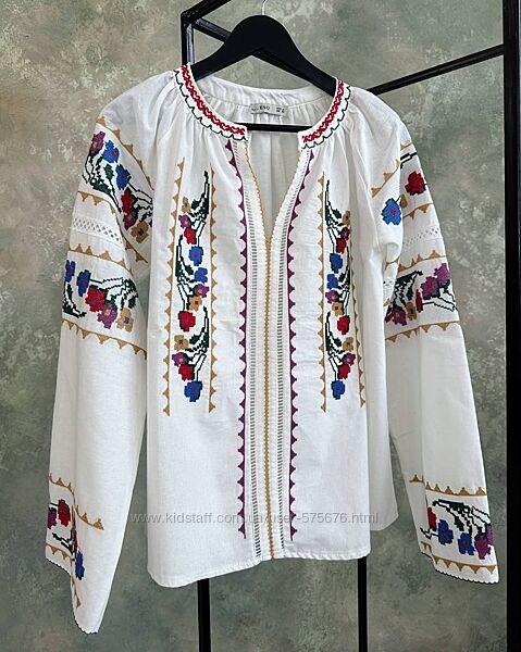 S, M, L блуза вишиванка