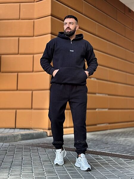 M L XL Чоловічий теплий костюм двосторонній полар-фліс Туреччина