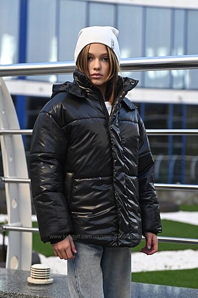 р.146 до 170р. модна підліткова куртка оверсайз