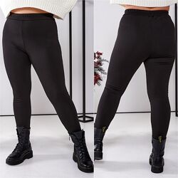 р.50 до 64р. Лосини дайвінг на флісі