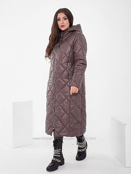 48-50, 52-54, 56-58, 60-62 зимова куртка