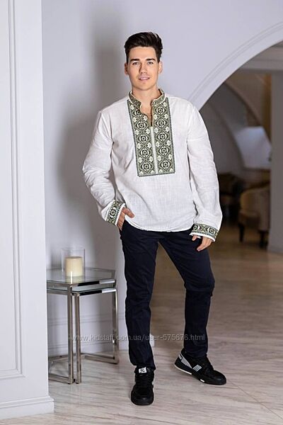 s, m, l, xl, xxl Чоловіча вишита сорочка вишиванка