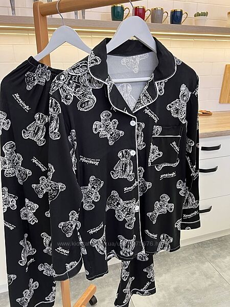 42-44, 46-48, 50-52 Піжама рубашка та штани котон