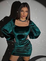 42-44, 44-46 оксамитова сукня