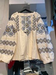 S, M, L сорочка вишиванка