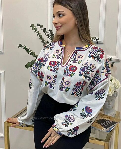 S, M, L сорочка вишиванка