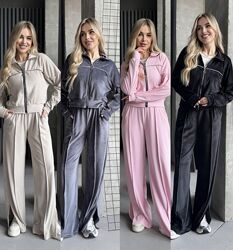 S, М, L, XL Спортивний костюм королівський велюр