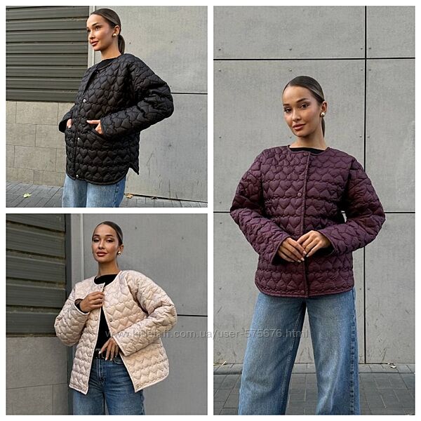 42-44, 46-48 Демісезонна курточка в стилі зара