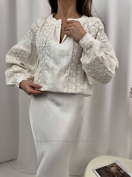 S, M, L блуза вишиванка