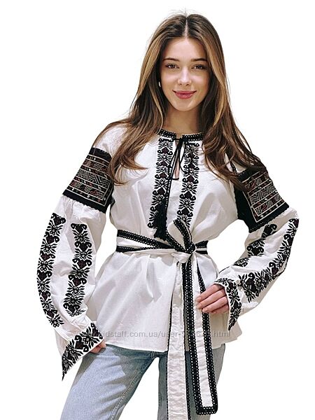 S, M, L блуза вишиванка