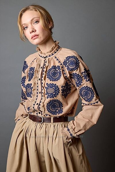 S, M, L блуза вишиванка