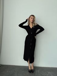 42-44, 46-48, 50-52 Сукня вязка на гудзиках