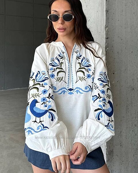 S, M, L блуза вишиванка