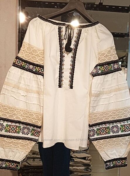 S, M, L блуза вишиванка