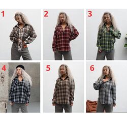 S/M - L/XL - 2XL/3XL Сорочка фланель