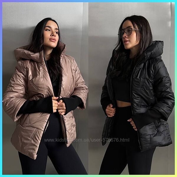 Курточка плащівка лаке пайка на силіконі 150, якісна підкладка