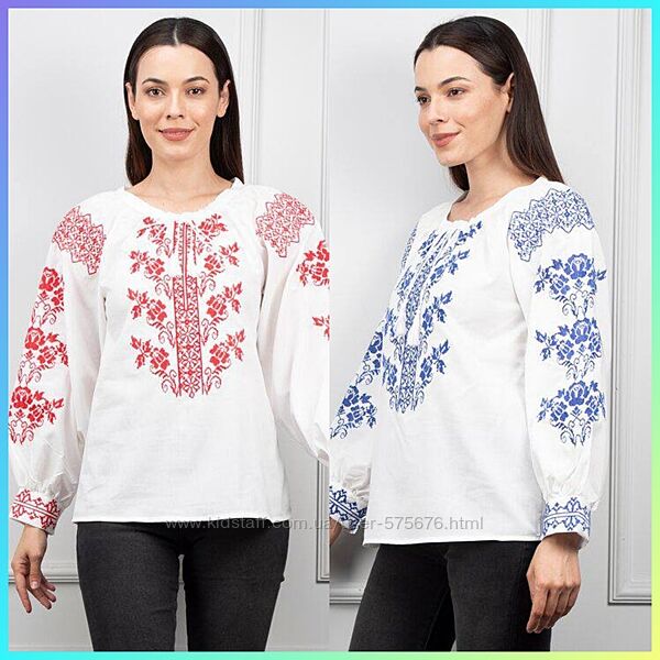 S, M, L блуза вишиванка