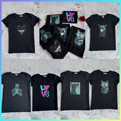 42-46, 48-50, 52-54 футболка кулір малюнок накатка