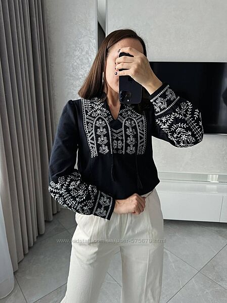 S, M, L, XL блуза вишиванка