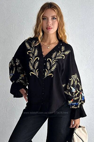 S, M блуза вишиванка