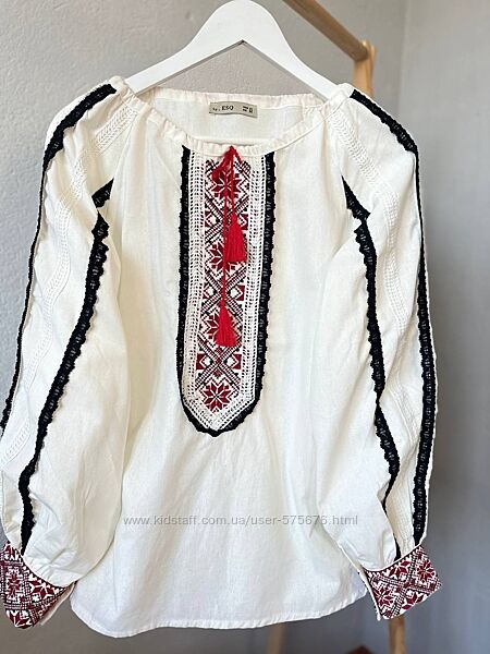 S, M, L блуза вишиванка