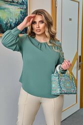 Акція 50-52,54-56,58-60 блуза софт