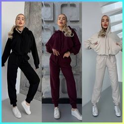 S, M, L костюм з капюшоном тринитка петля