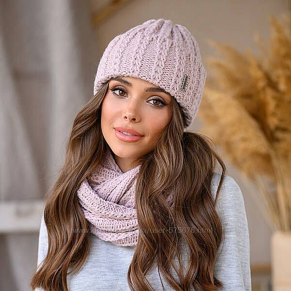 Комплект шапка снуд